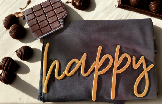 3D Embroidery Oversized Unisex T-Shirt