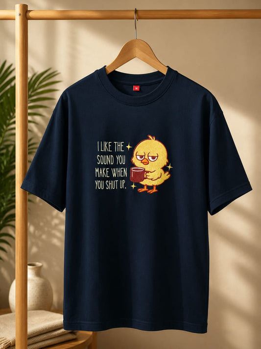 Cute Duck Funny Oversized Graphic T-Shirt for Men & Women