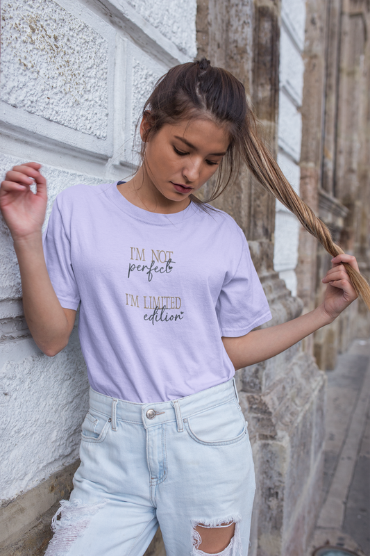 Embroidered Oversized Premium Boyfriend's T-shirt for Women Cotton